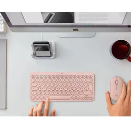 Logitech K380 für Mac DE rosa