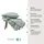 SCHIESSER Laura Uni Hellpetrol 135 x 200 cm + 80 x 80 cm