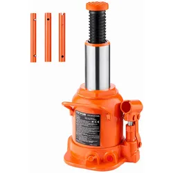VEVOR Hydraulischer Wagenheber 20t Manueller Stempelwagenheber Werkstatt 17-32cm