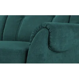 Polstermöbel Oelsa Einzelsofa mit Vorziehfunktion Andorra ¦ türkis/petrol ¦ Maße (cm): B: 224 H: 102 T: 98.0