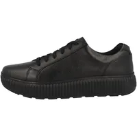GEOX Damen D GRAISY A Sneaker, Black, 40 EU