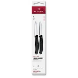Victorinox Swiss Classic Schälmesser 8 cm 2-tlg. Schwarz