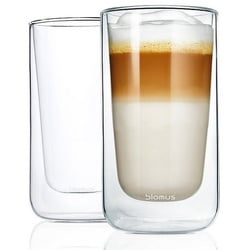 blomus Latte-Macchiato-Glas Latte Macchiato Thermo-Gläser, 2er Set, Glas