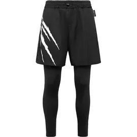 Plein Sport Herren, Tight SCRATCH, schwarz 4XL
