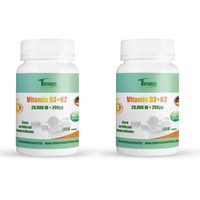 2x 360 Tablets Nahrungsergänzungsmittel Vitamin D3 20,000 IU Vitamin K2