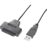 Renkforce USB 2.0 Adapterkabel [1x USB 2.0 Stecker A - 1x Micro-SATA-Kombi-Stecker 7+9pol.] 0.48m