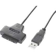Renkforce USB 2.0 Adapterkabel [1x USB 2.0 Stecker A - 1x Micro-SATA-Kombi-Stecker 7+9pol.] 0.48m