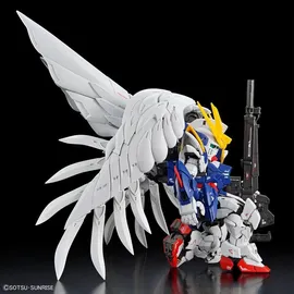 BANDAI SPIRITS MGSD Mobile Suit Gundam W Endless Waltz Wing Gundam Zero EW Farbcodiertes Kunststoffmodell