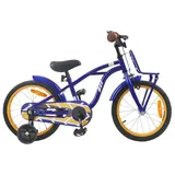 vidaXL Kinderfahrrad 16 Zoll blau