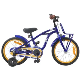 vidaXL Kinderfahrrad 16 Zoll blau