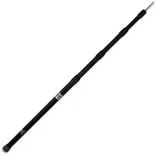 campguru Teleskop Tarp Stange Vor Zelt Sonnensegel Aufstell Gestänge Alu 250 cm black