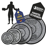 Best Sporting Gewichte Hantel PRO I Hantel Gewichte Set 1,25kg bis 10kg Hantelscheiben 30/31 mm für Kurz- und Langhanteln I Hantel Gewichte Set für erfolgreiches Hanteltraining I Weights Set for Home