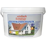 Wilckens Einfach Schöner Silikon-Fassadenfarbe weiß matt 10 l