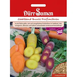 Dürr-Samen - Saatband Bunte Profimöhren F1 Saatgut