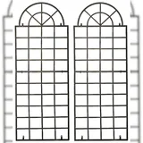 CLP Rankgitter Viva 2er Set 60 x 30 cm Bronze