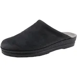 Rohde 2762 Neustadt-H Herren Hausschuhe Pantoffeln Weite G 1/2, Größe:45 EU, Farbe:Schwarz