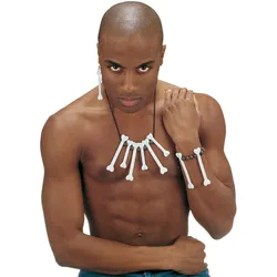 Knochen Schmuck Set