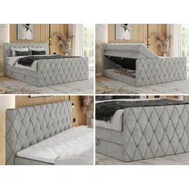 MKS Miren King Duo 180 x 200 cm H3 Hellgrau