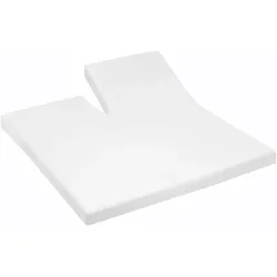 Spannbettlaken CINDERELLA "Premium Molton", weiß, B:160cm L:200cm, Flanell, Obermaterial: 100% Baumwolle, Laken, Cinderella