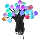 ETC Shop LED Lichterkette Außenleuchte Beleuchtung Farbwechsler Ip44 Leuchte Nirvana
