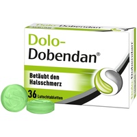 DOLO-DOBENDAN Lutschtabletten bei starken Halsschmerzen mit betäubender Wirkung 36 St.