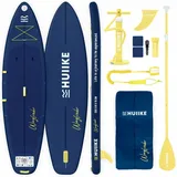 Stand Up Paddling Board Aufblasbar Touring 10’6” mit Zubehör, bis 130 kg, Blau