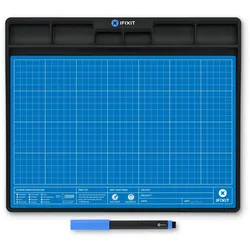 iFixit FixMat, Magnetmatte, Universal, Stift, Schwarz, Blau, Weiß, 300 mm, 250 m