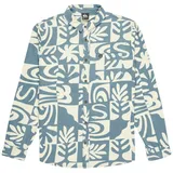 QUIKSILVER Langarmhemd blau S
