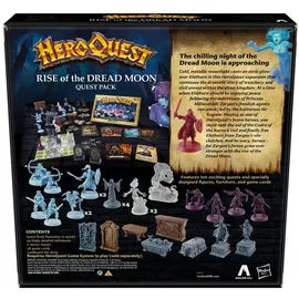 Hasbro HeroQuest - Rise of the Dread Moon Quest Pack, benötigt Spielsystem zum Spielen, Rollenspiele, Mehrfarbig, M