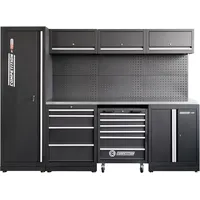 KS Tools COMPETITION Werkstatt-Schranksystem, Edelstahlplatte