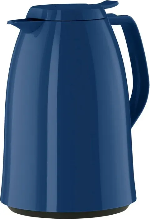 EMSA Mambo Isolierkanne 1,0 l, Auslaufsicher, Quick Tip, 12 Stunden Heiß, 24 Stunden Kalt, Isolierkolben, 5 Jahre Garantie, Made in Germany, N40317