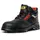 Black Hammer Sicherheitsstiefel Herren S3 SRC Stahlkappe Arbeitsschuhe Knöchelhoch Leder Sicherheitsschuhe Schwarz Leicht 5993 (47 EU)
