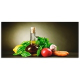 Artland Küchenrückwand »Gesundes Gemüse und Gewürze«, (1 tlg.), grün