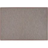 DEKOWE In- & Outdoorteppich Naturino Effekt S2 grau 67x133 cm