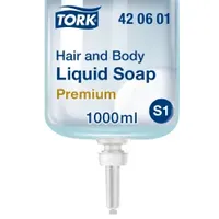 TORK Hand and Body Flüssigseife Frisch 6 Stück à 1000 ml