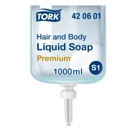 TORK Hand and Body Flüssigseife Frisch 6 Stück à 1000 ml