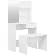 vidaXL Schminktisch, Leire (74.50 x 40 x 141 cm