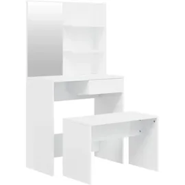 vidaXL Schminktisch, Leire (74.50 x 40 x 141 cm