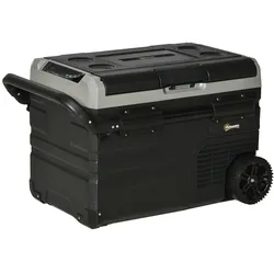 Outsunny Autokühlschrank Kunststoff, HDPE