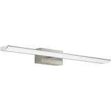 Eglo LED Spiegelwandleuchte TABIANO nickel matt weiß 9,6W 4000K Neutralweiß