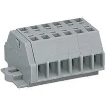 WAGO 260-106 Klemmenleiste 5mm Zugfeder Belegung: L Grau
