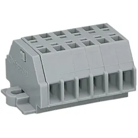 WAGO 260-106 Klemmenleiste 5mm Zugfeder Belegung: L Grau