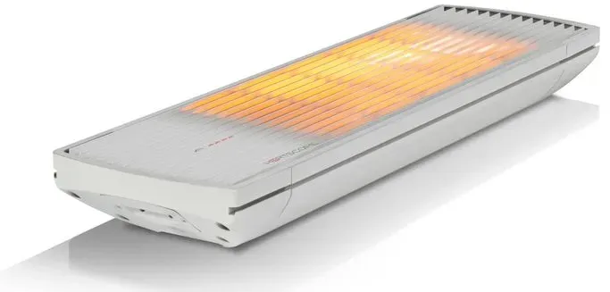 HEATSCOPE Heizstrahler Heatscope Spot 1600W Aluminium Weiß