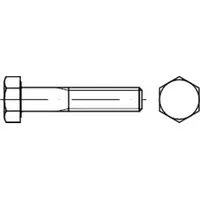 Industrial Quality Supplies DIN 931 Sechskantschraube mit Schaft, 8.8