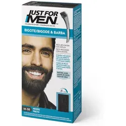 Just For Men  Haarfärbung Färbendes Gel Für Schnurrbart, Bart Und Koteletten schwarz  in multifarben, Einheitsgrösse