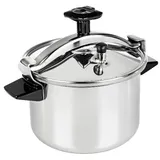 SEB Cocotte Authentique 4,5 l Edelstahl Silber
