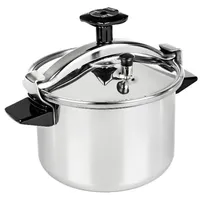 SEB Cocotte Authentique 4,5 l Edelstahl Silber