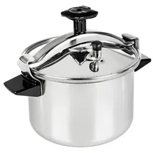 SEB Cocotte Authentique 4,5 l Edelstahl Silber