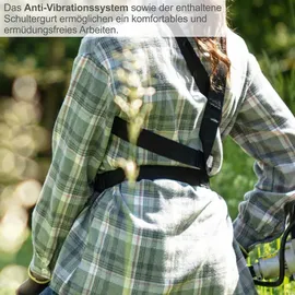 SCHEPPACH 4in1 Benzin Motorsense MT33P Hochentaster Heckenschere Kettensäge