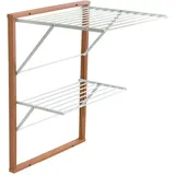 Arredamenti Italia APERTO Wandmontierter Kleiderständer 80 x 69 x 0 cm Kirsche